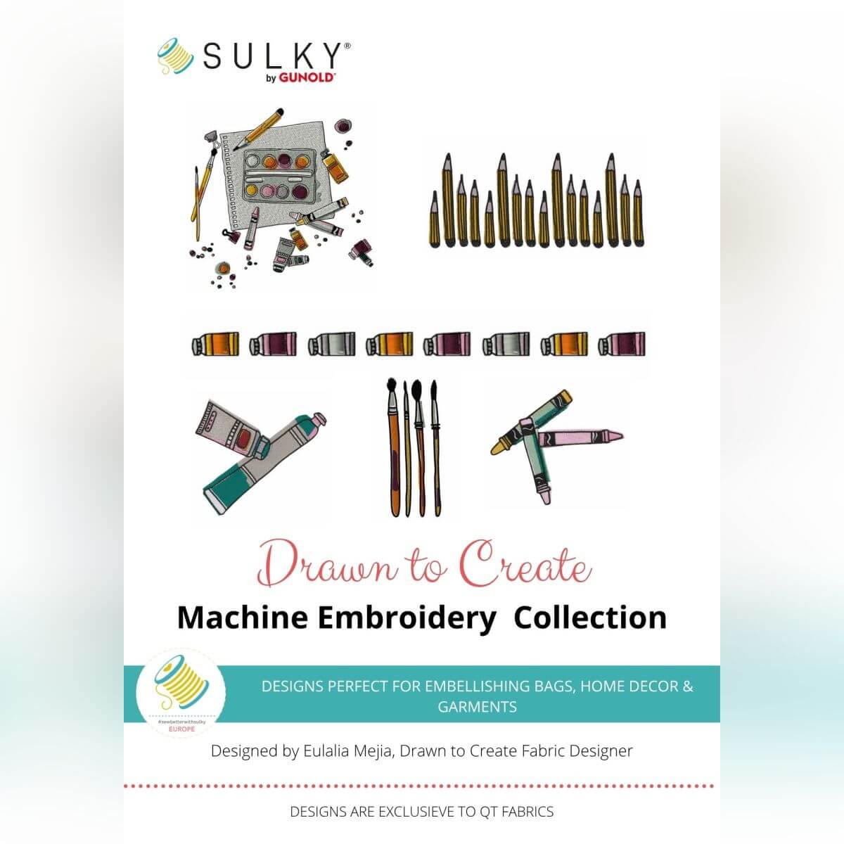Stickdesign Drawn to Create Collection (Download)