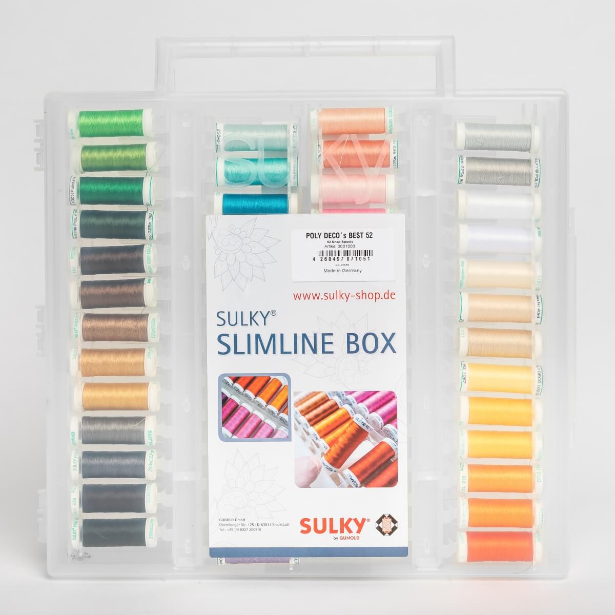 SULKY ORIGINAL SLIMLINE BOX - POLY DECO´s BEST 52