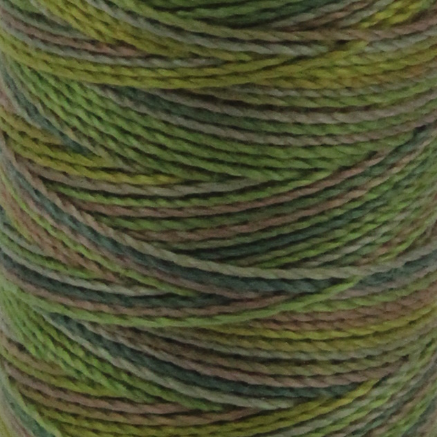 SULKY COTTON PETITES 12, 46m Snap Spulen -  Farbe 4020 Moss Medley multicolour