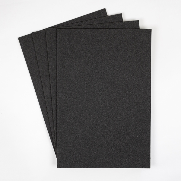 SULKY PUFFY 3mm black, 4 sheets of foam 20cm x 30cm