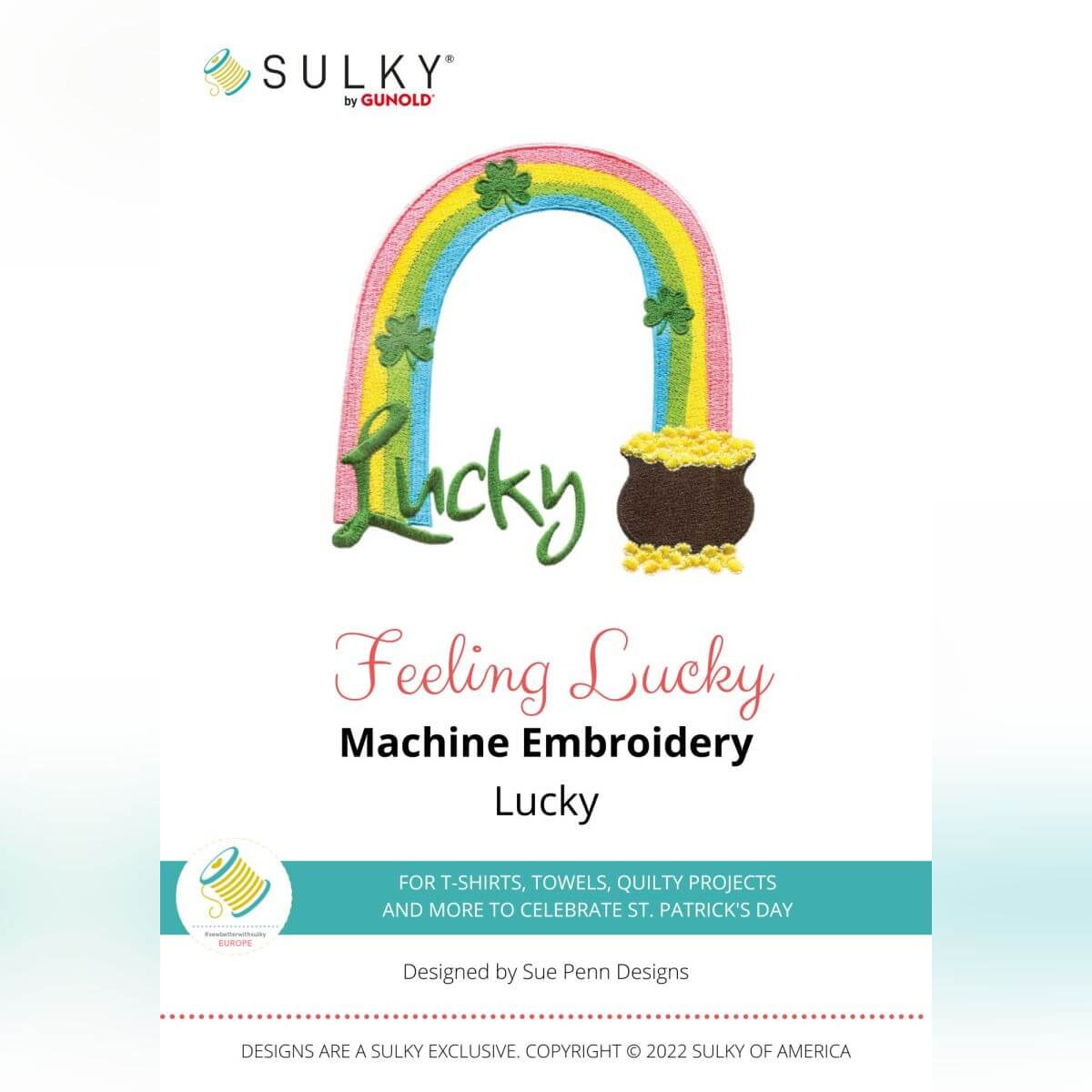 Stickdesign Feeling Lucky: Lucky (Download)