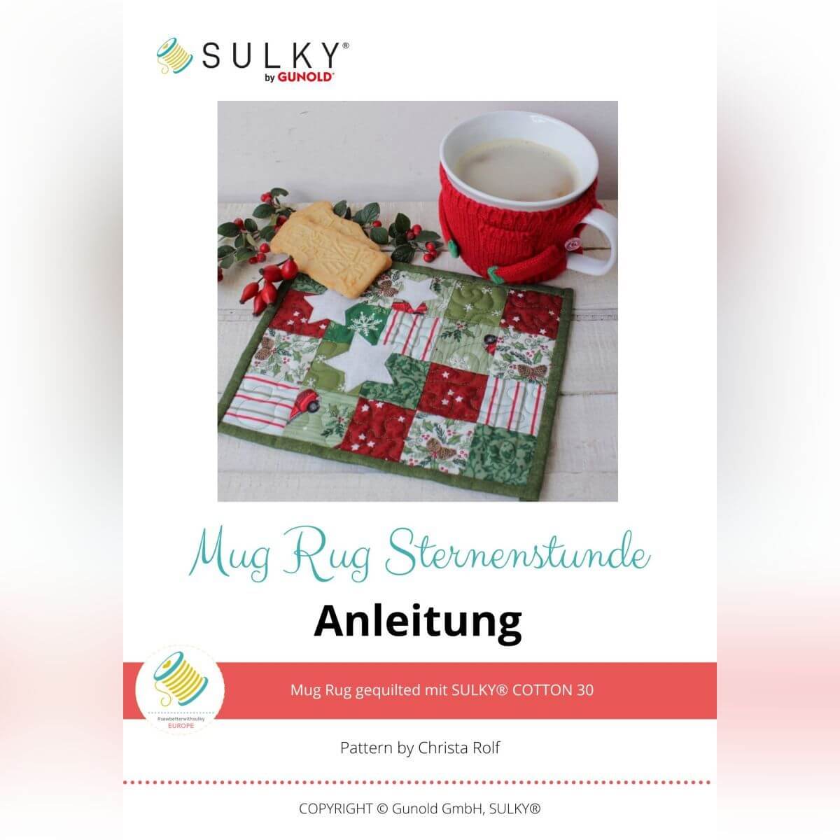 Mug Rug Sternenstunde