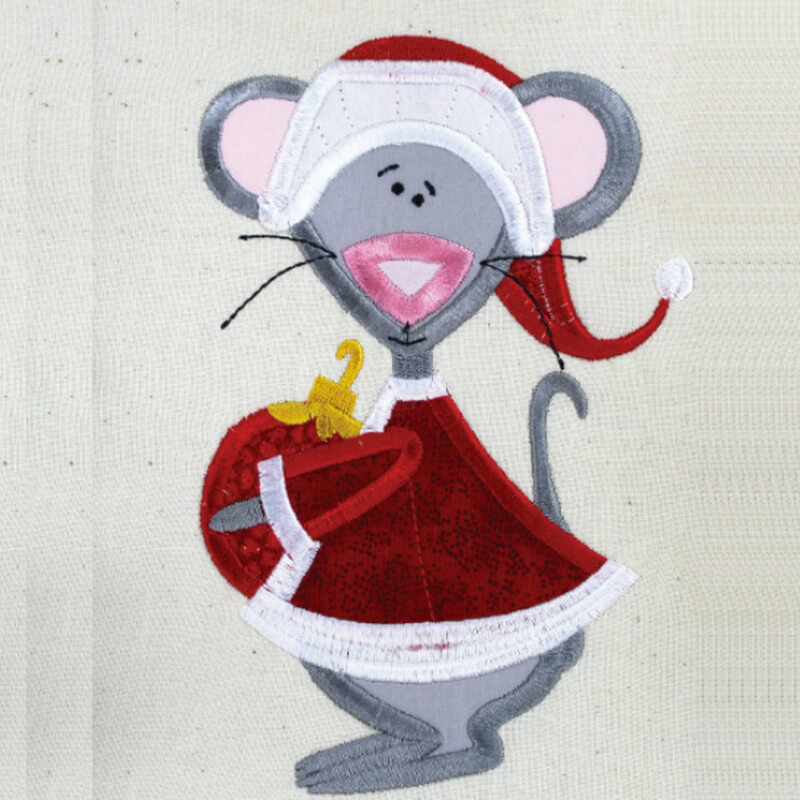 Stickdesign Merry Kris Mouse Collection (Download)