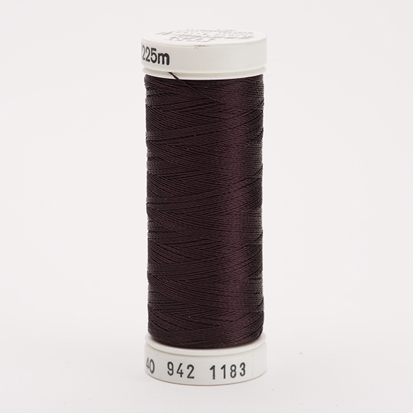 SULKY RAYON 40 coloured, 225m/250yds Snap Spools -  Colour 1183 Black Cherry