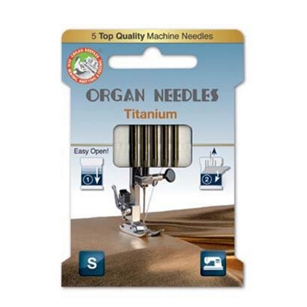 Organ Needles Titanium Size 90