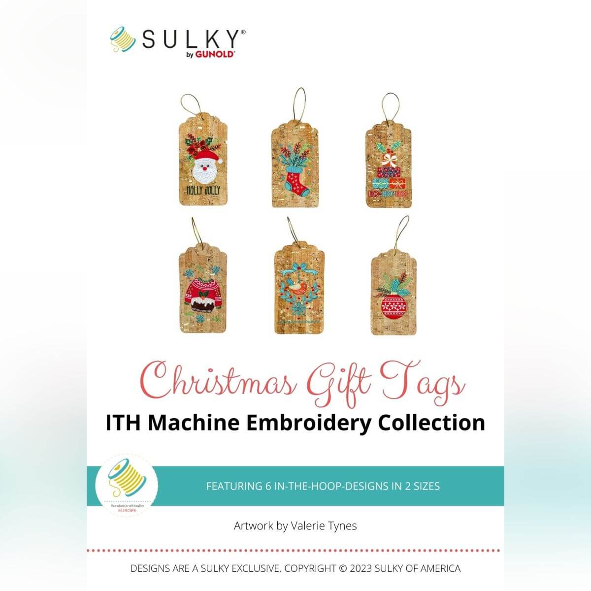 Stickdesign Christmas Gift Tags Collection (Download) 