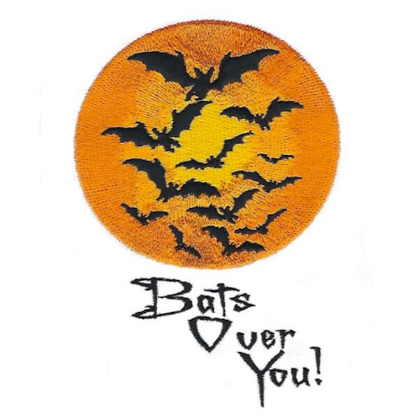 Stickdesign Bats Over You (Download)