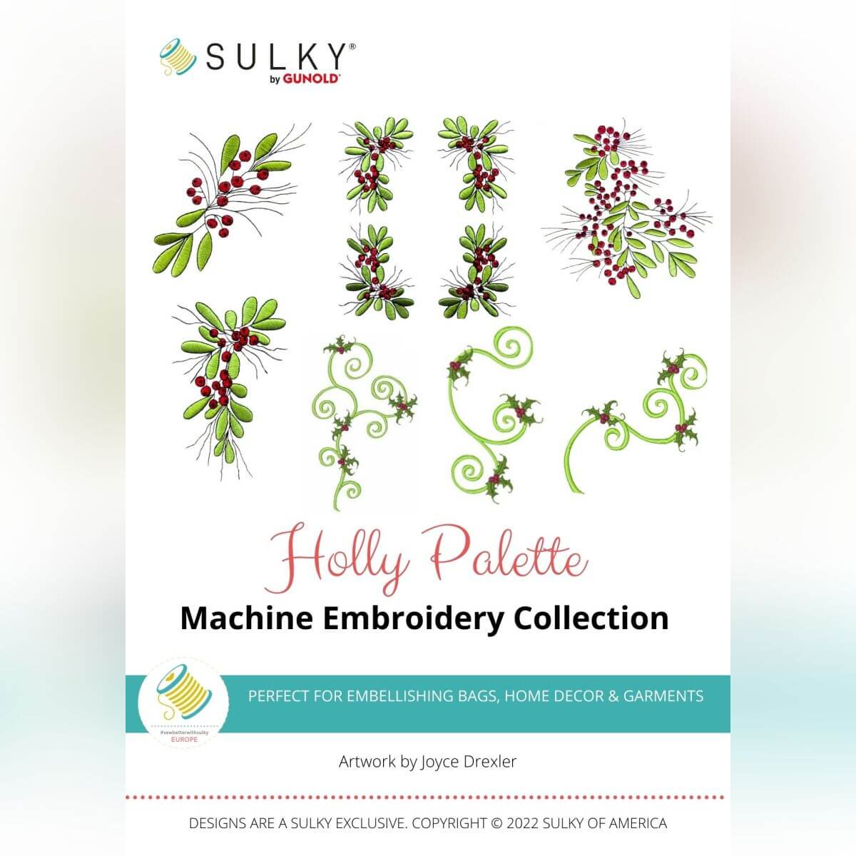 Stickdesign Holly Palette (Download)