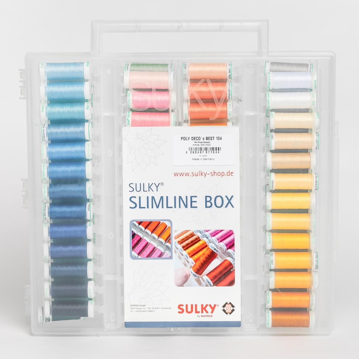 SULKY ORIGINAL SLIMLINE BOX - POLY DECO´s BEST 104