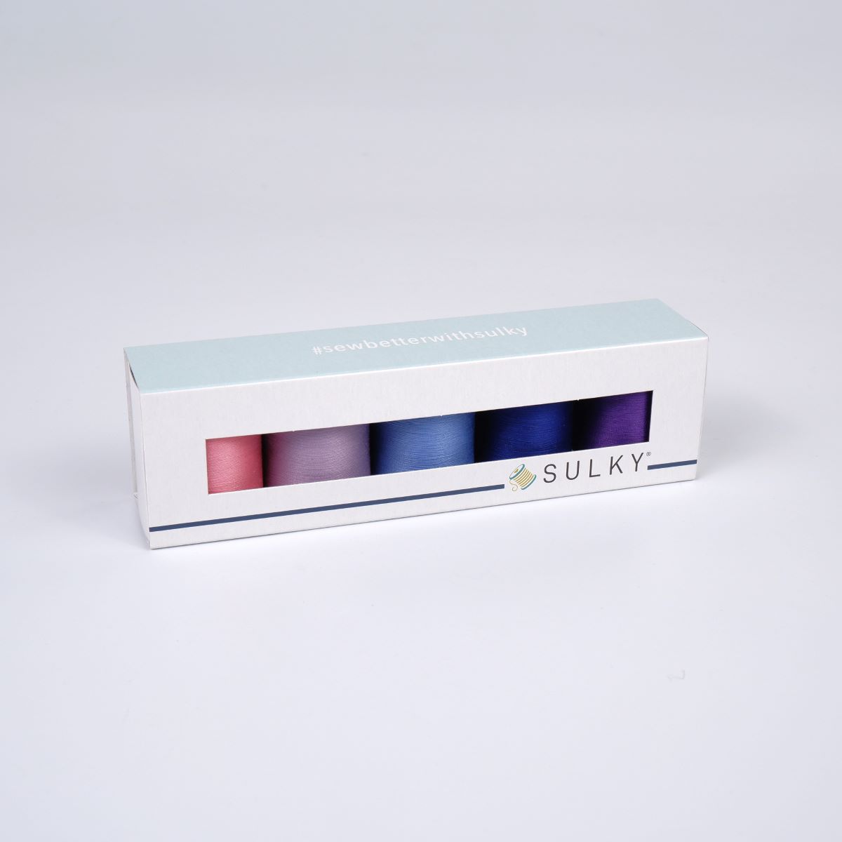 SULKY COTTON 30 - PURPLE (5x 450m King
Spools) SULKY COTTON 30 - PURPLE (5x 450m King
Spools)