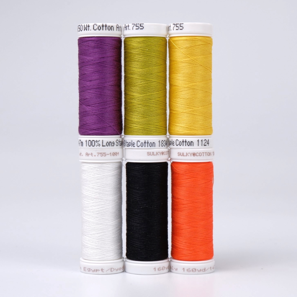 SULKY COTTON 50 - HALLOWEEN (6x 147m
Snap Spools)