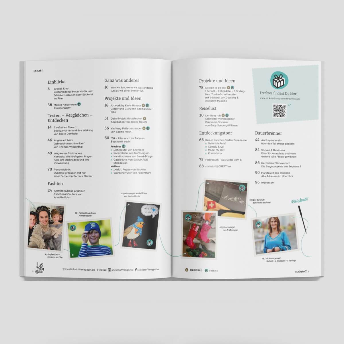 stickstoff-Magazin – Maschinensticken mit Leidenschaft (German)