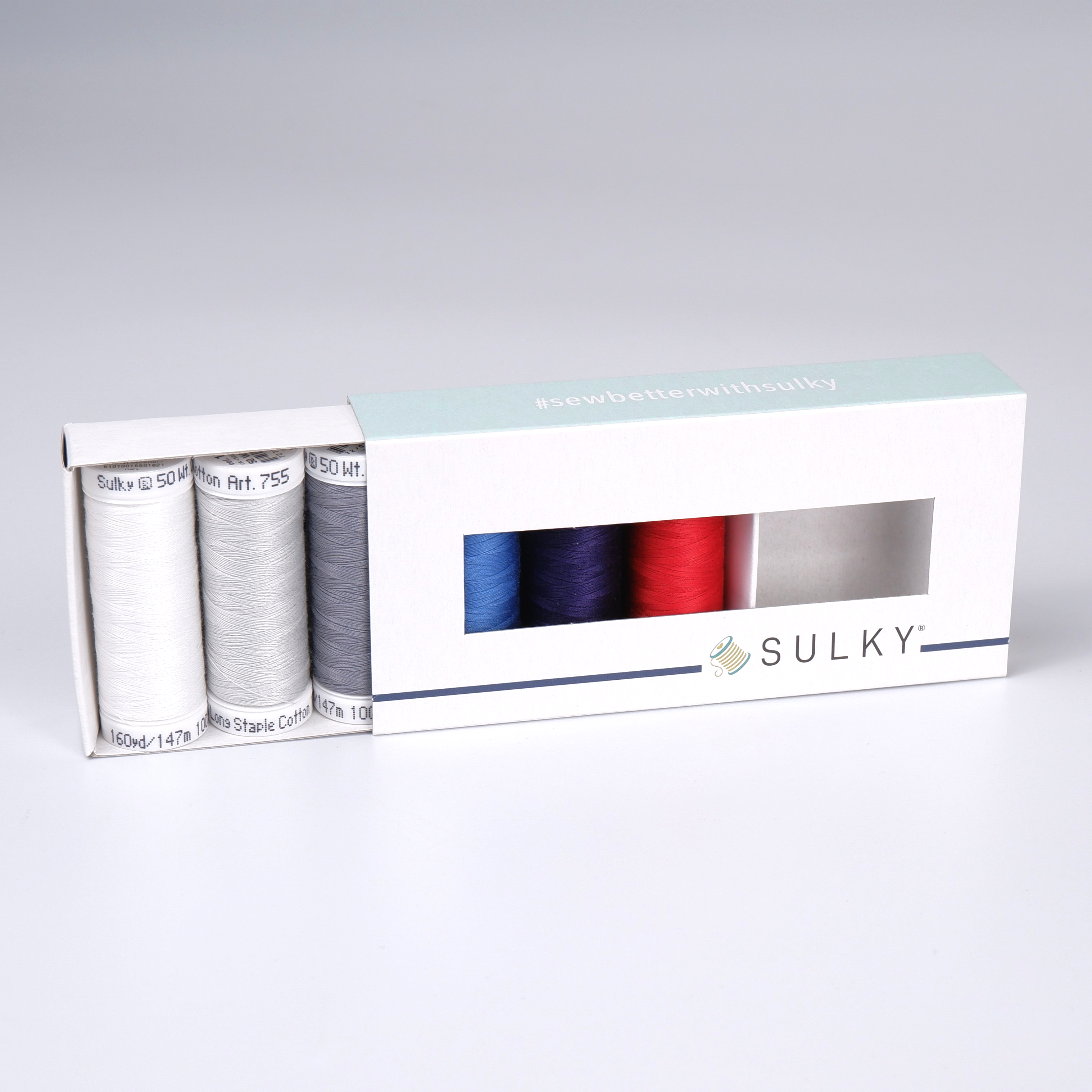 SULKY COTTON 50 - INDEPENDENCE DAY (6x
147m Snap Spools)