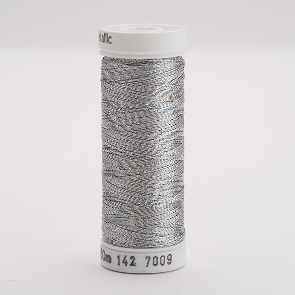 SULKY ORIGINAL METALLIC gold/silver, 150m/165yds Snap Spools - Colour 7009 Pewter